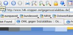 Naja, schlecht zu lesen die Browserzeile